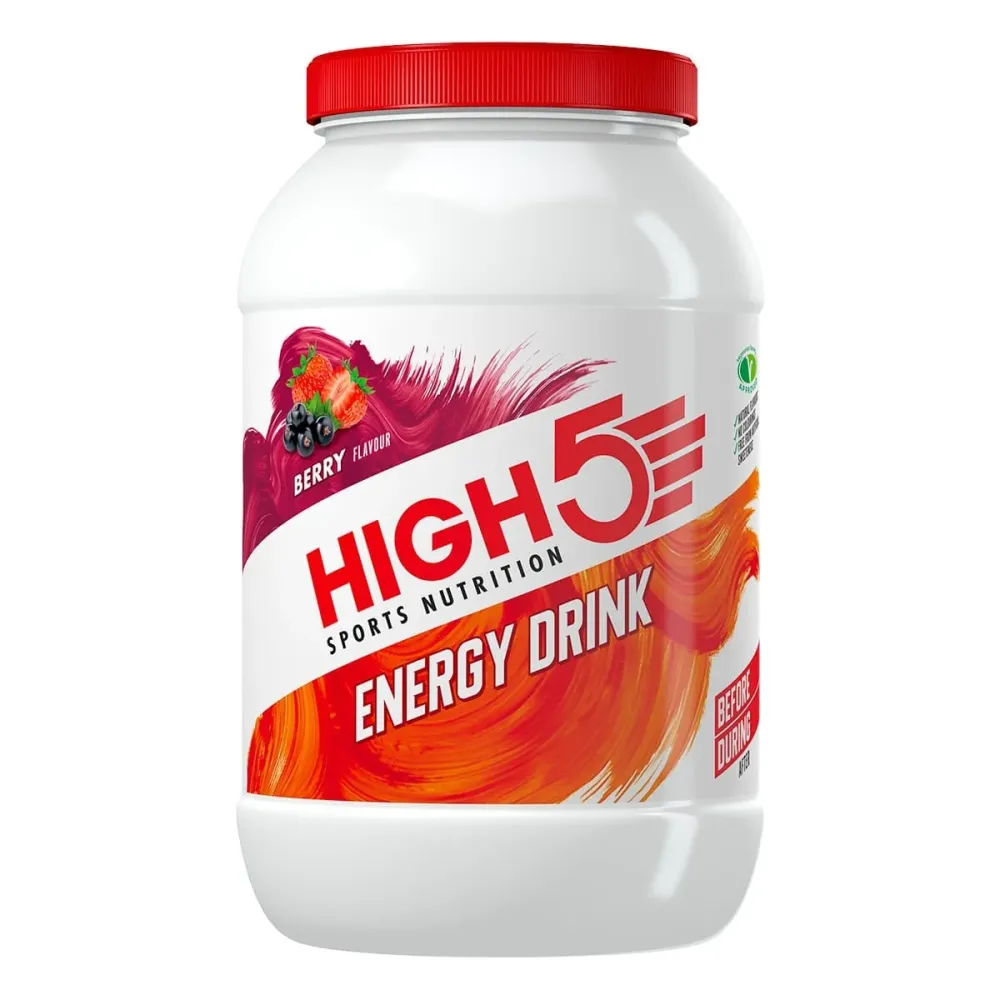 HIGH5 ENERGIDRINK (2,2 kg) Röda bär