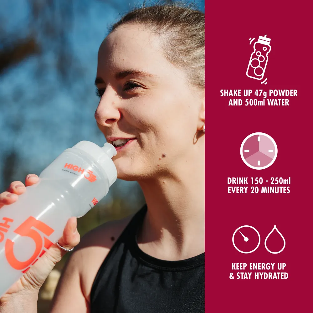 HIGH5 ENERGIDRINK (2,2 kg) Röda bär