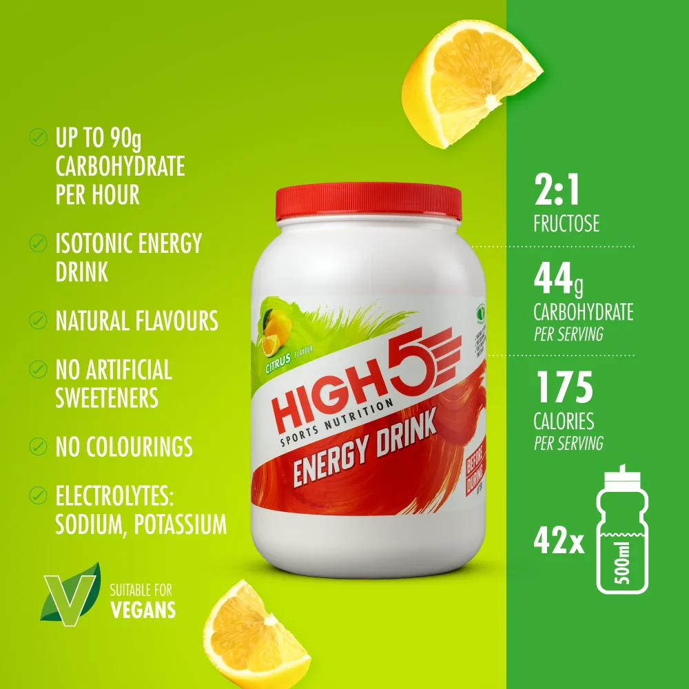 HIGH5 ENERGY DRINK (2,2 kg) Citron