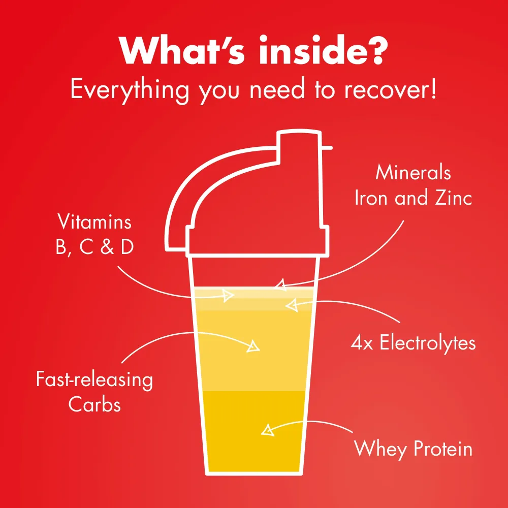 High5 RECOVERY DRINK (450g) Banan Vanilj Milkshake
