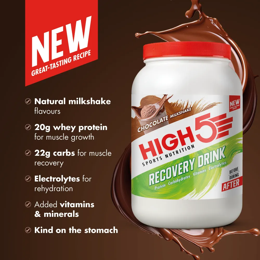 High5 RECOVERY DRINK (450g) Chokladmilkshake