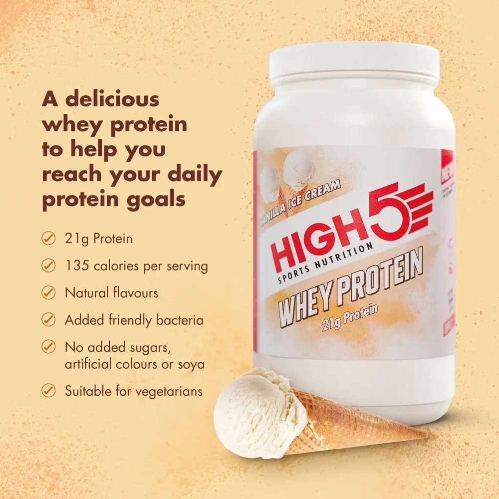 High5 WHEY PROTEIN Recovery Drink (700g) Vaniljglass