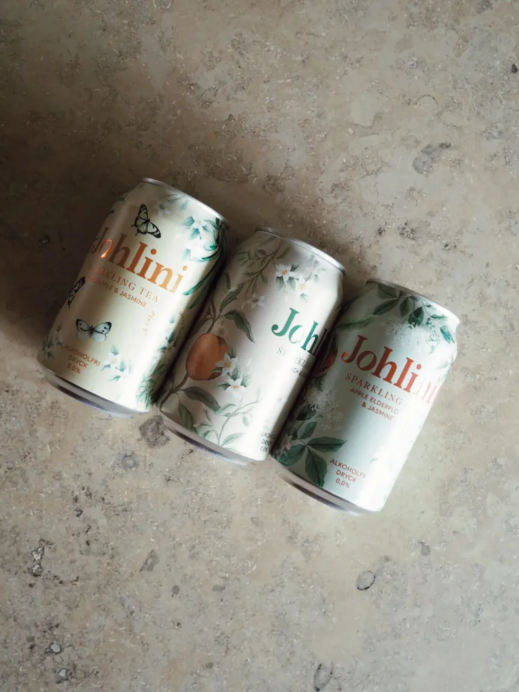 Johlini Sparkling Tea - Peach & Jasmin
