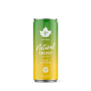 Natural Energy Drink Pear Lemonade - 330 ml