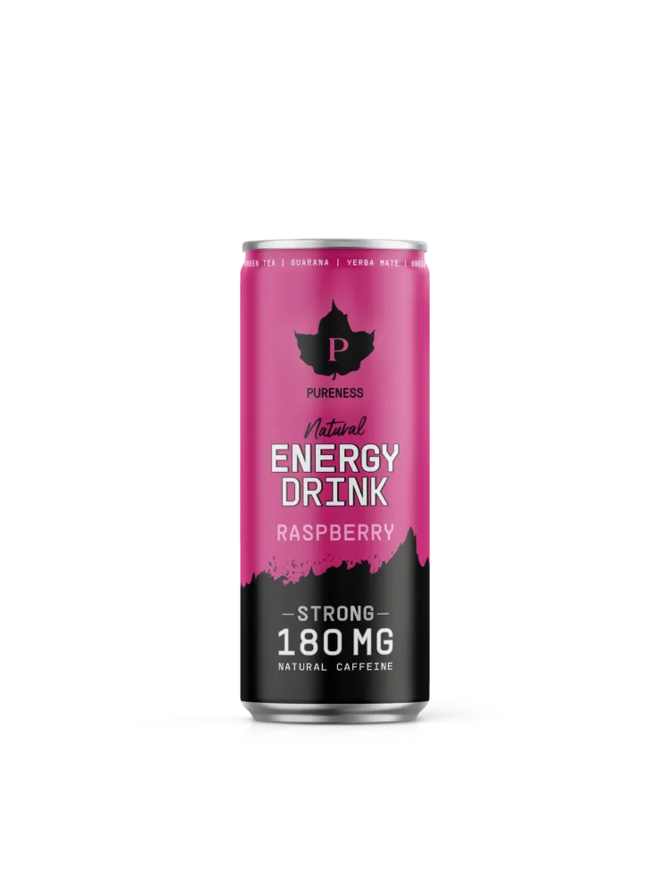 Natural Energy Drink Raspberry - 330 ml