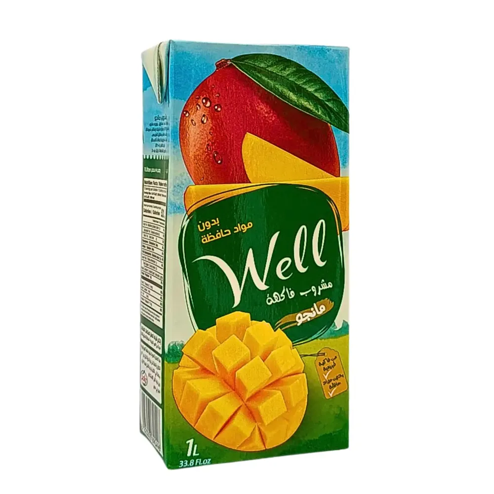 Well Mango Dryck 1L