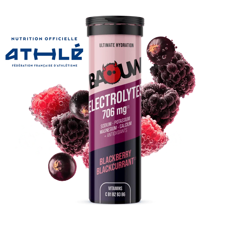 BAOUW Energy Drink (Tube med 10 tabletter) Björnbär/Cassis