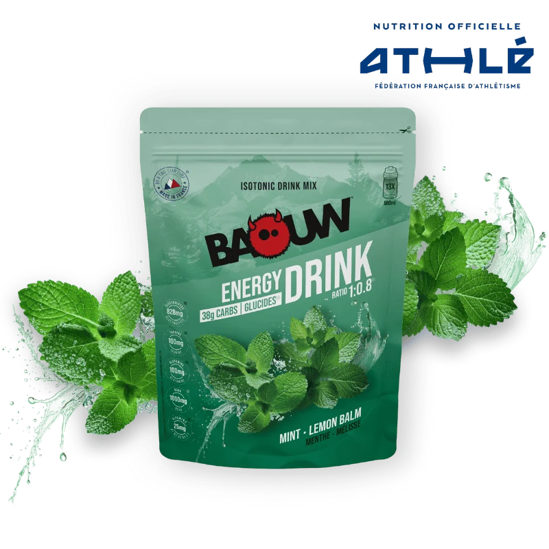 BAOUW ISOTONIC Energidryck (585g) Mint/Melissa