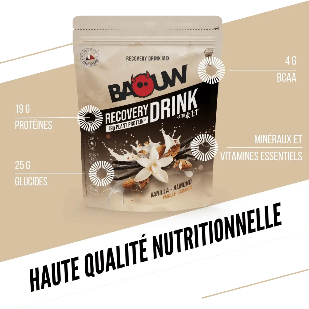 BAOUW RECOVERY Drink (500 g) Vanilj Mandel