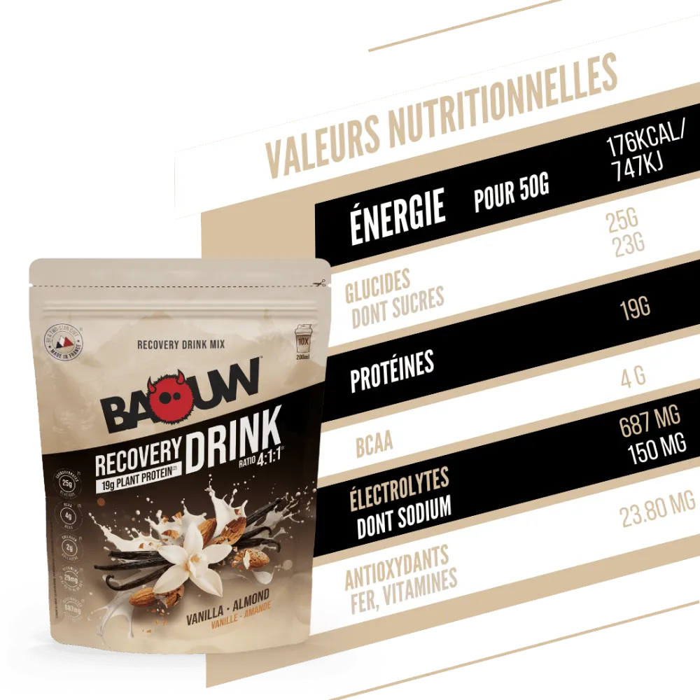 BAOUW RECOVERY Drink (500 g) Vanilj Mandel