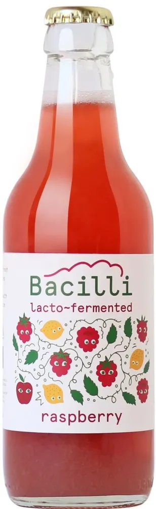 Ekologisk probiotisk läsk med hallonsmak 330 ml