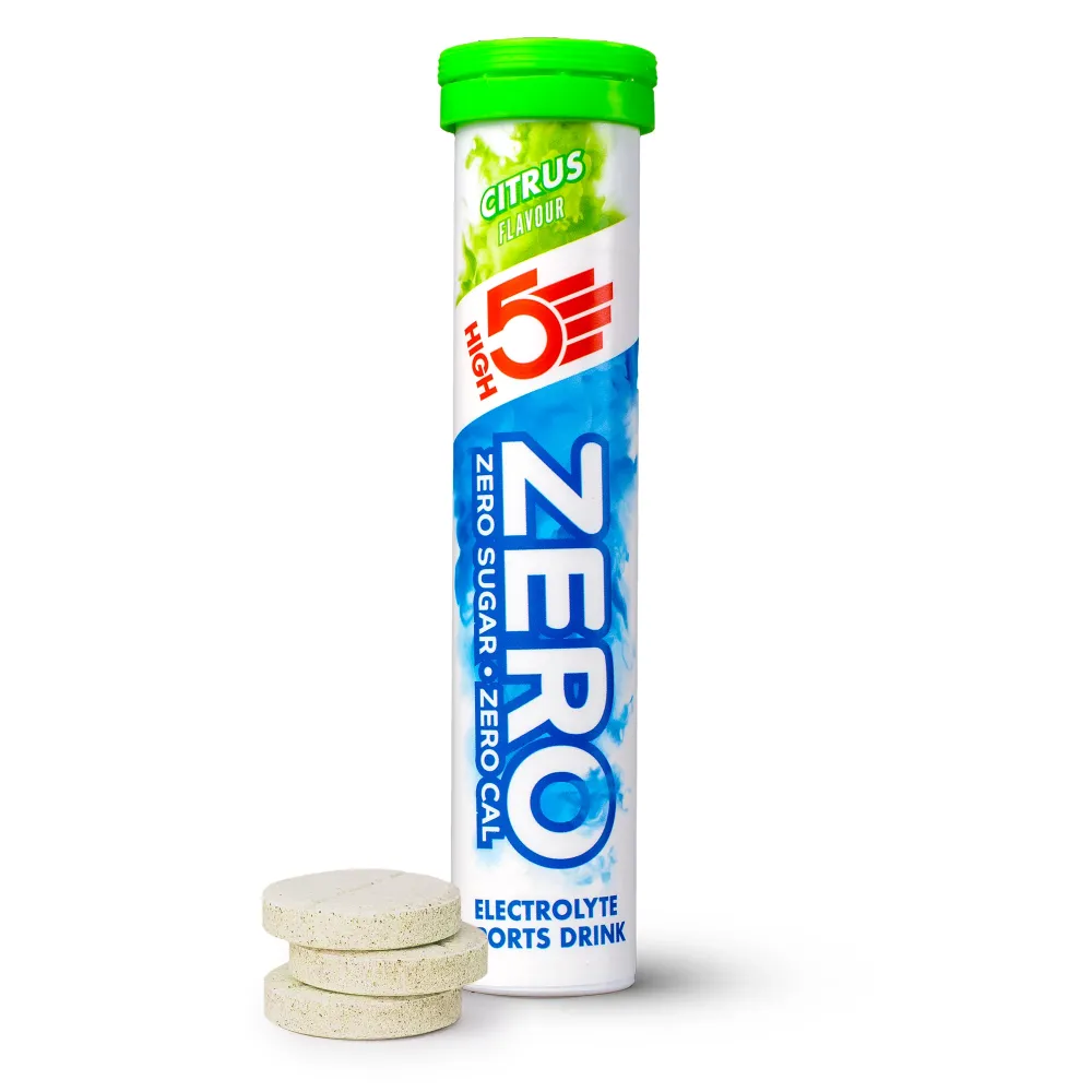 Elektrolyt vätsketabletter High5 ZERO (x20) Citron