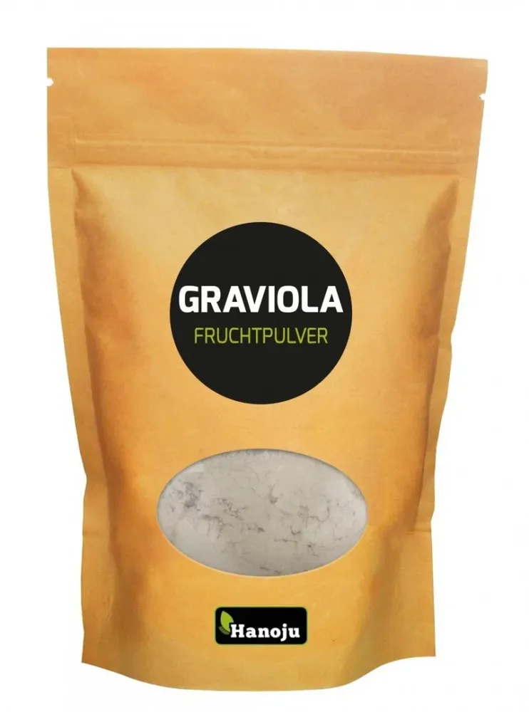 Graviola-fruktpulver (graviolapulver), 250 g