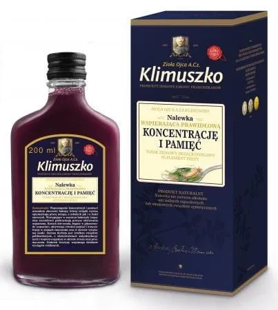 Klimuszko Tinktur för minnesstöd 200 ml