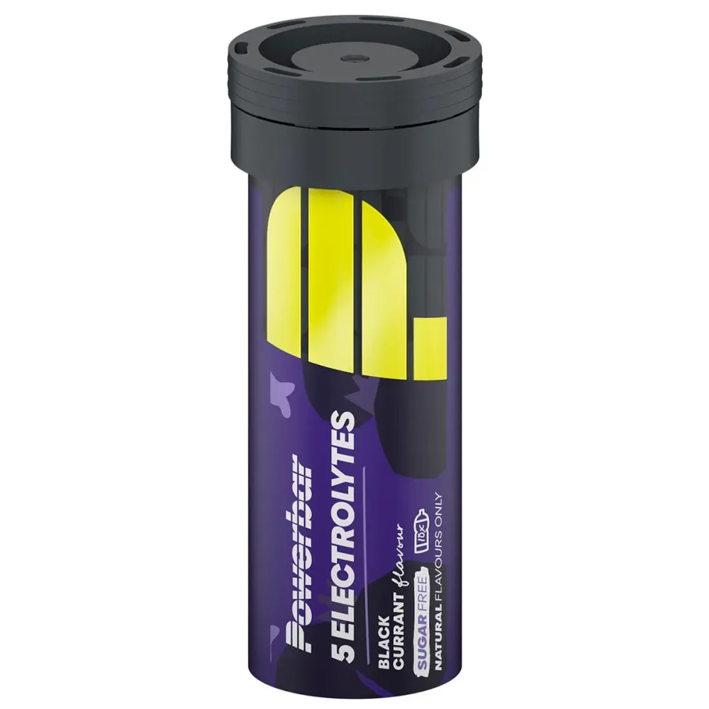 POWERBAR 5 Elektrolyt Hydreringstabletter (x10) Svartvinbär