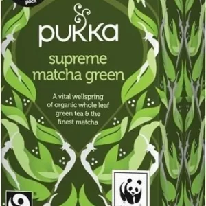 Pukka Supreme Matcha Grön BIO 20 påsar