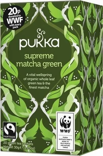 Pukka Supreme Matcha Grön BIO 20 påsar