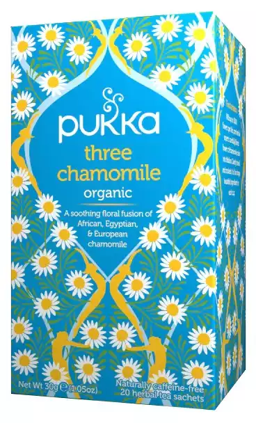 Pukka Tre kamomill BIO 20 dospåsar