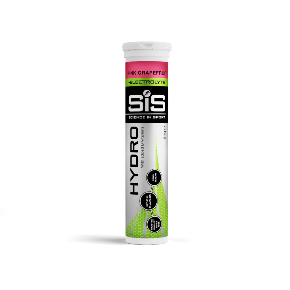 SIS GO HYDRO Elektrolyt Hydreringstabletter (x20) Rosa Grapefrukt