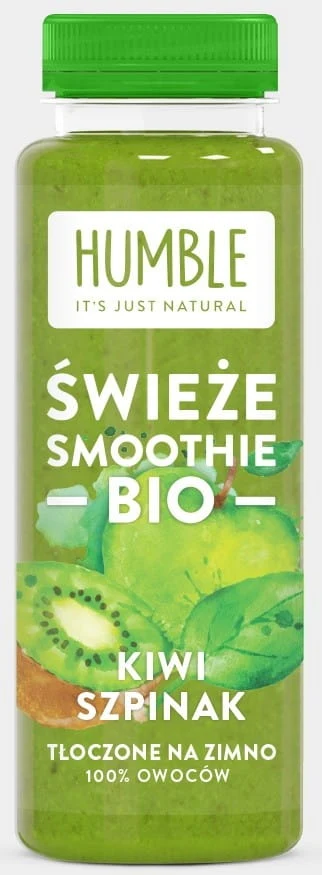 Vente smoothie äpple - mango - spenat - kiwi EKO 300 ml - HUMBLE