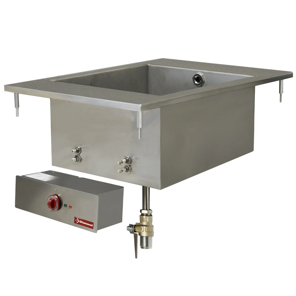 Elektrisk bain-marie GN 1/1, drop Recipe Book