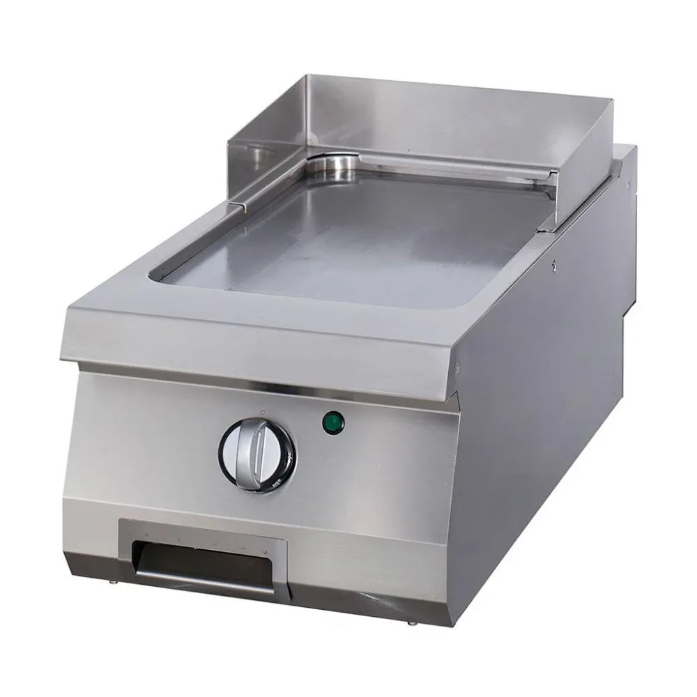 Robust grillplatta - Slät - Effortless enhet - 70 cm djup - Elektrisk