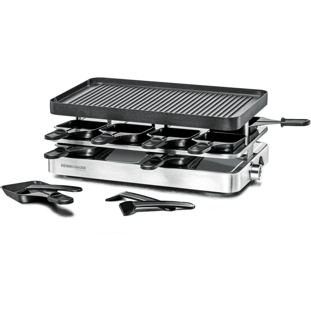 Rommelsbacher Raclettegrill RC 1400 37X23cm 8st spatlar xxl kabel