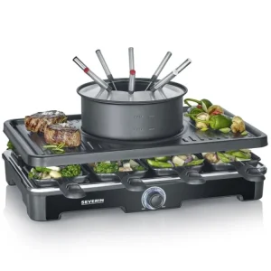 Severin Raclettgrill RG 2347 1400 W, träkol