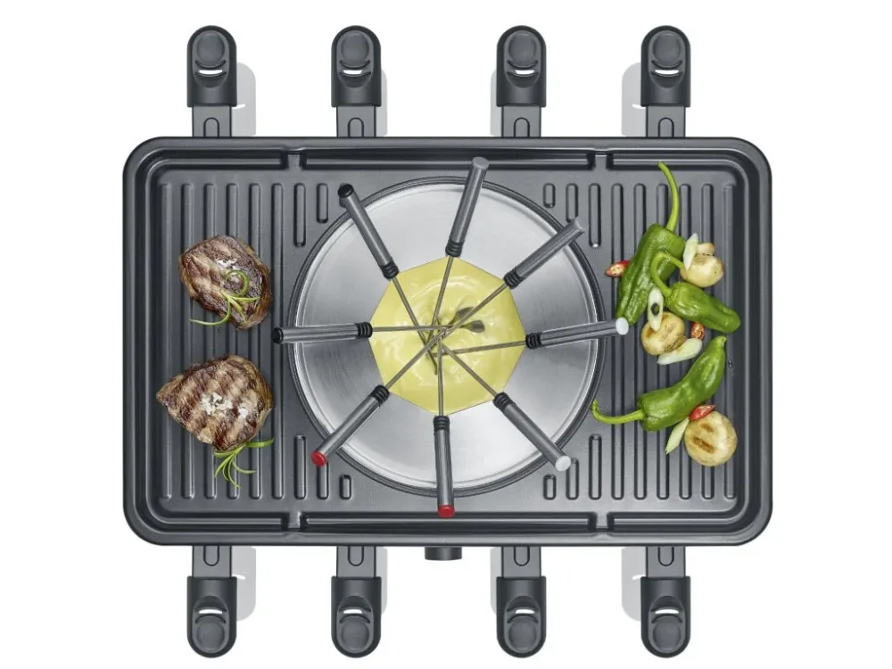 Severin Raclettgrill RG 2347 1400 W, träkol