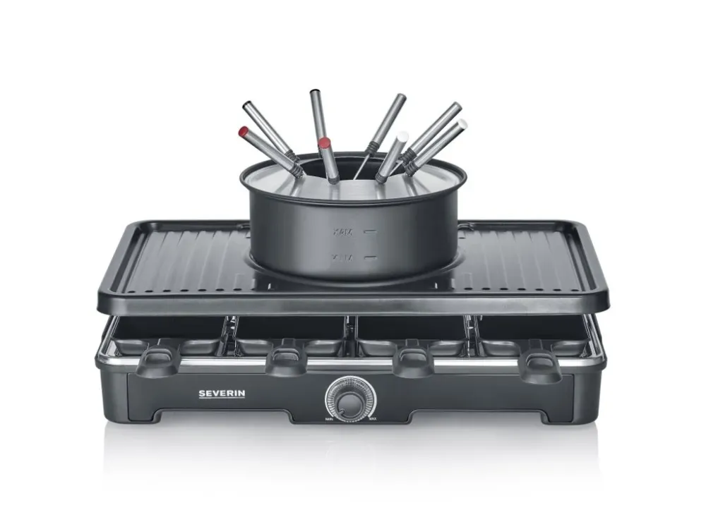 Severin Raclettgrill RG 2347 1400 W, träkol