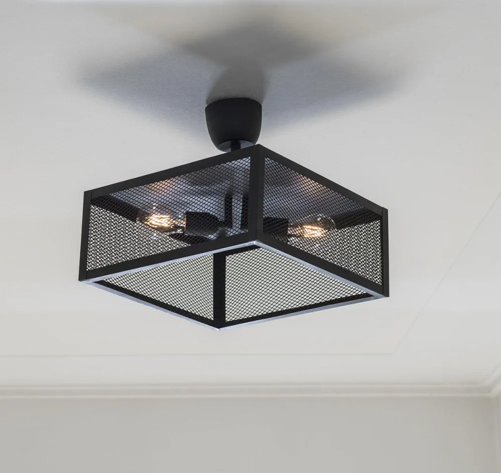 Grid taklampa Ebenholts 52cm