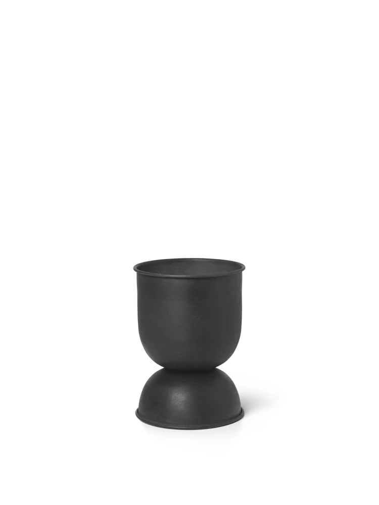 Hourglass Pot - Surplus Small - Black Recipe Book