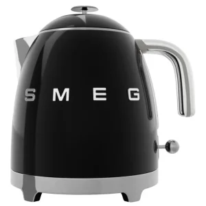 Smeg Elektrisk vattenkokare 50'S STYLE KOMPAKT KLF05BLEU, 800 ml, svart