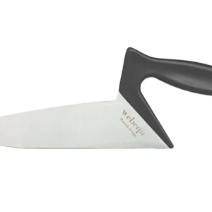 Komfortdesignad kockkniv, soft touch - unik och lätt. 22,2 cm. Finns i 5 unika färger Grå (NYHET!)