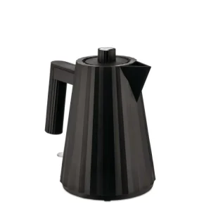 Alessi Elektrisk vattenkokare PLISSE 1 l, ebenholts