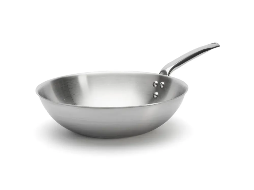 de Buyer Wok ALCHIMY 28 cm, sterling, rostfritt stål