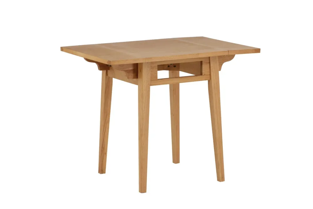 Matbord Venture Home Yakidon Fällbart 60x45 cm Gummiträ / Ek-look