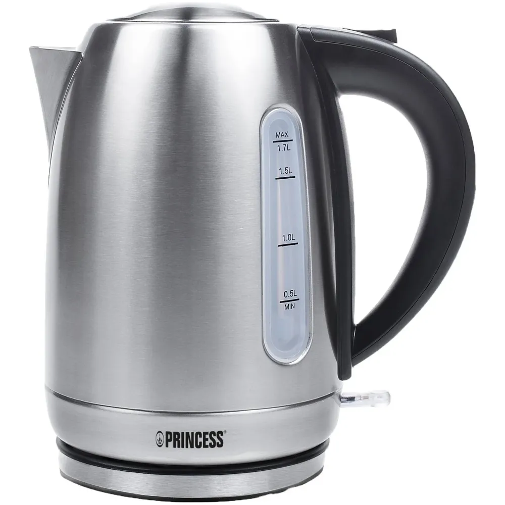 Princess Vattenkokare 1,7 l Rostfri 2200 Watt 0,7 m sladd