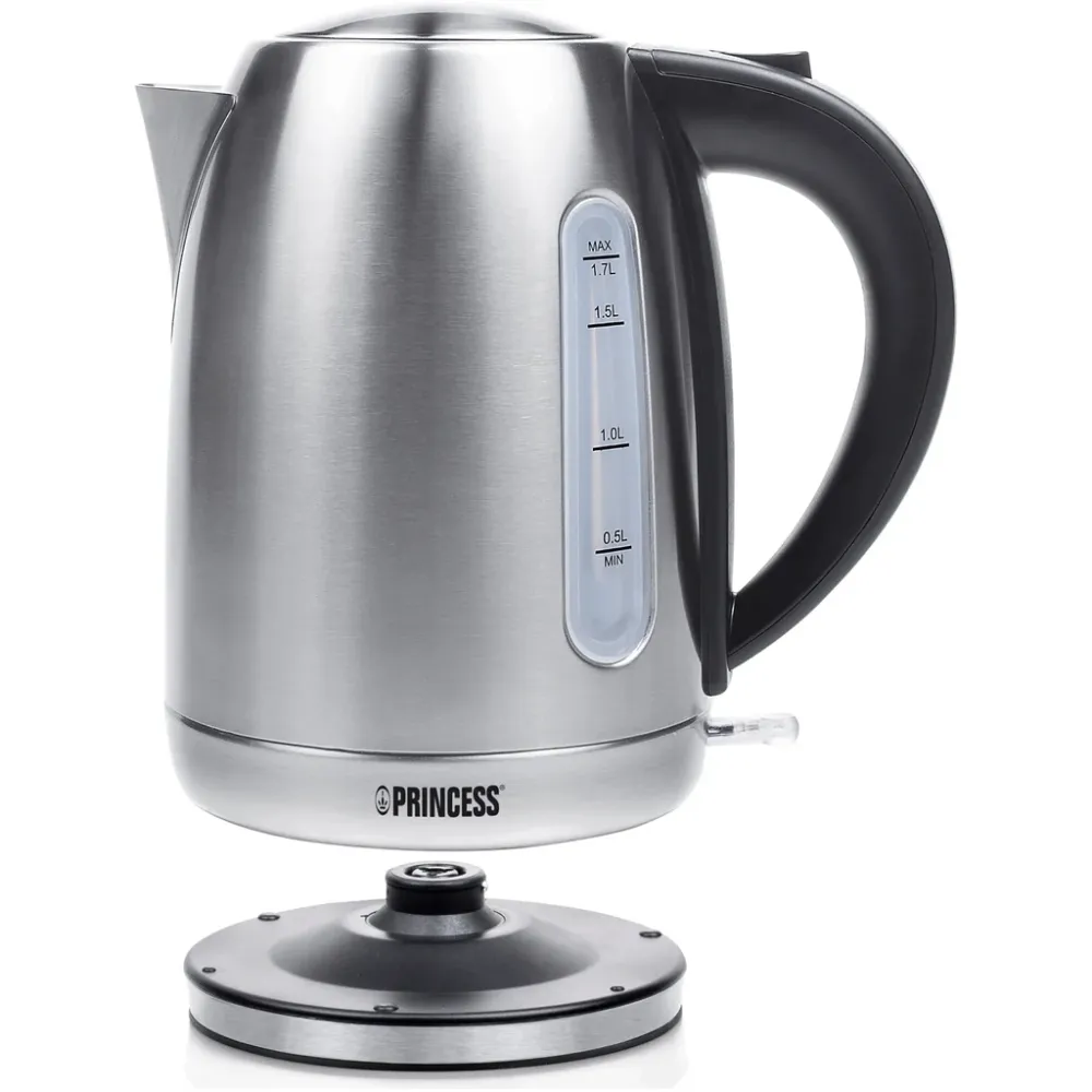 Princess Vattenkokare 1,7 l Rostfri 2200 Watt 0,7 m sladd