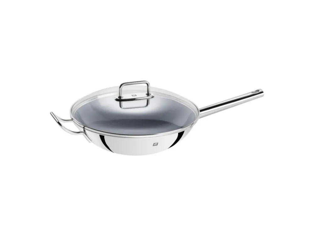 Rostfritt stål ZWILLING Wok ZWILLING PLUS 32 cm, non-stick, Zwilling