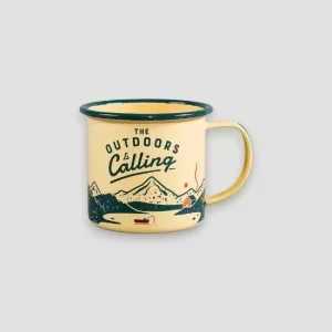 Gentlemen’s Hardware emaljmugg – Outdoors is Calling