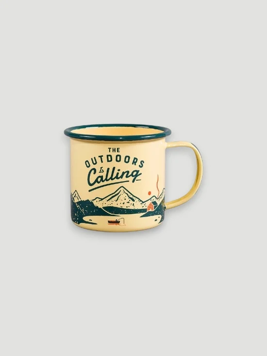 Gentlemen’s Hardware emaljmugg – Outdoors is Calling