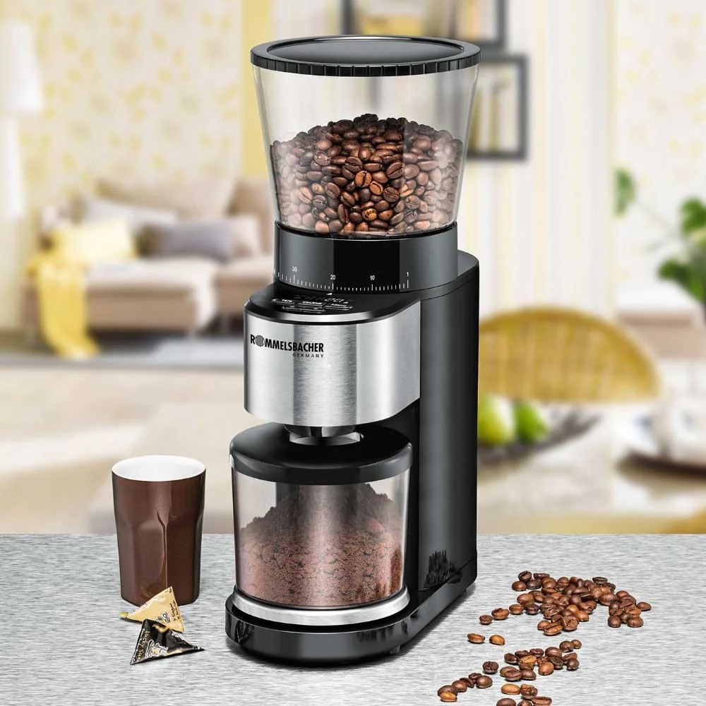 Rommelsbacher EKM 500 Kaffekvarn med våg