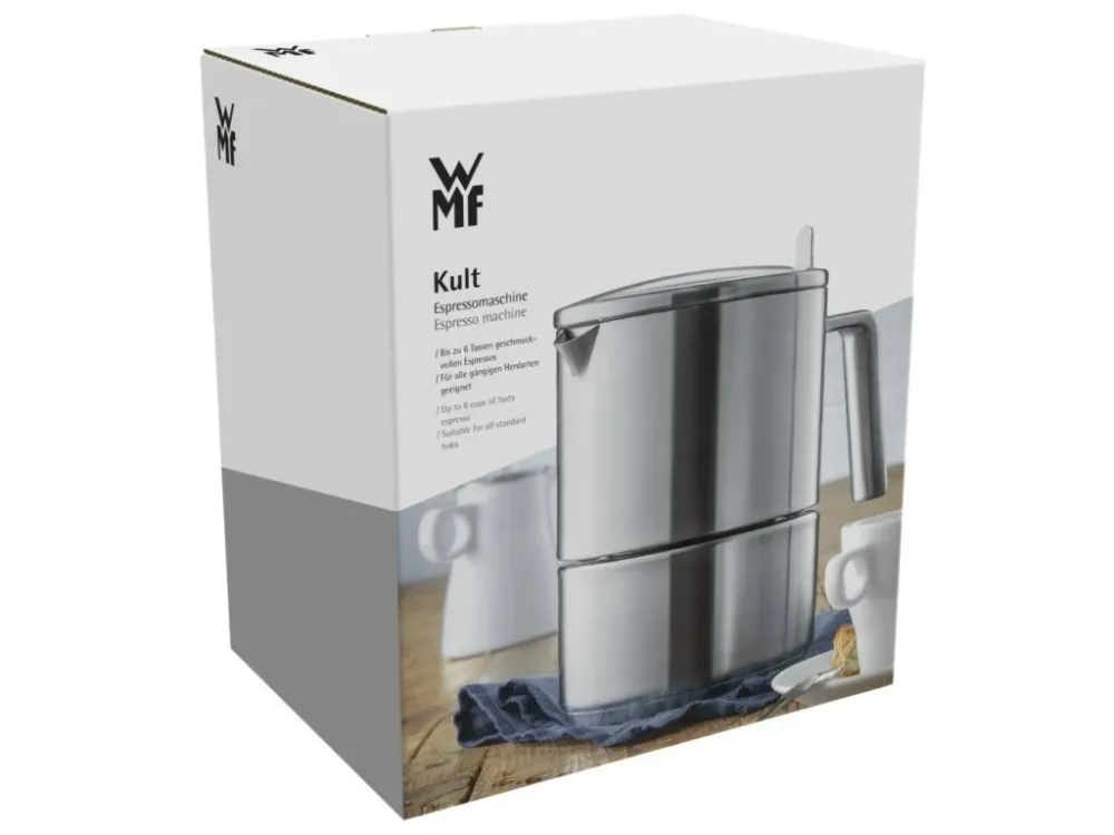 WMF Espressobryggare för spishäll KULT 300 ml, rostfritt stål