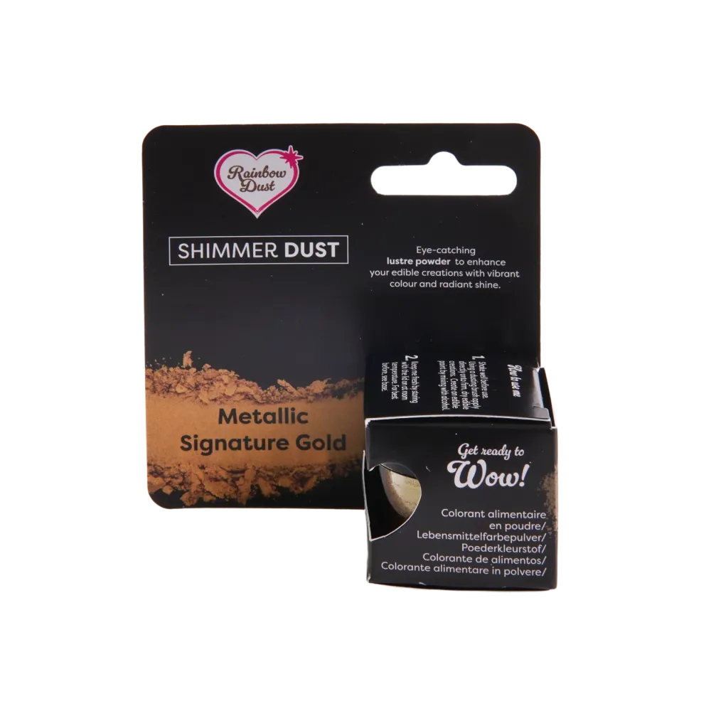 Shimmer Dust Metallic Signaturguld