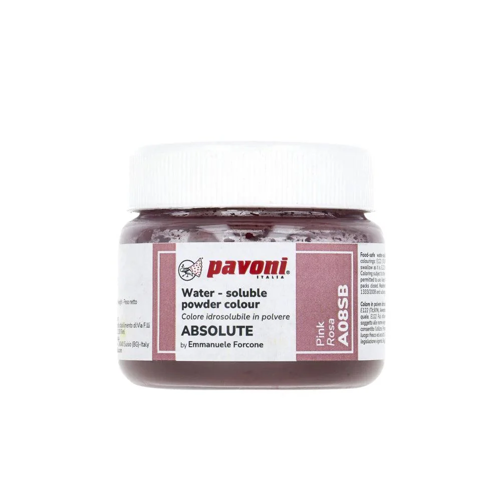 Vattenlösligt pulverfärgämne rosa 50g