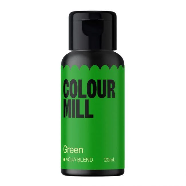 Vattenlösligt färgämne - Colour Mill Grön