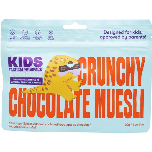 Krispig Choklad Müsli Barn - Tactical Foodpack