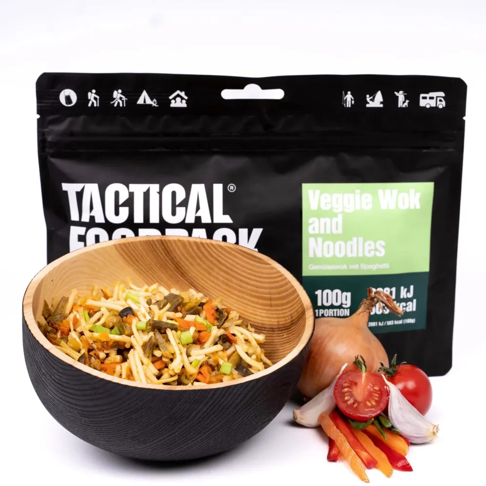Veggie Wok och Nudlar - Frystorkad mat