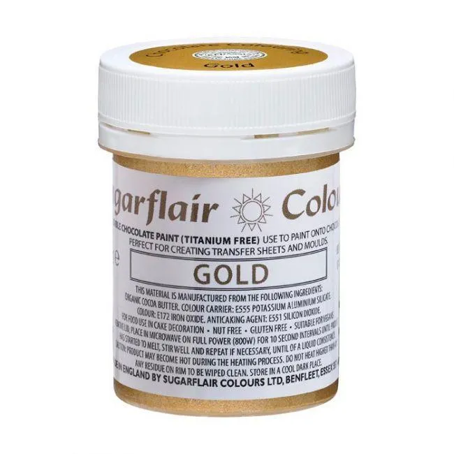 Färg för choklad - GULD
